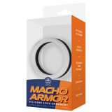 Macho Armor - Silicone Cock Ornament (black)