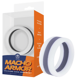 Macho Armor - Silicone Cock Ornament (grey)