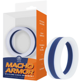 Macho Armor - Silicone Cock Ornament (blue)