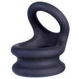Silicone Cock Ornament - Medium (black)