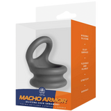 Silicone Cock Ornament - Medium (grey)