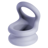 Silicone Cock Ornament - Medium (grey)