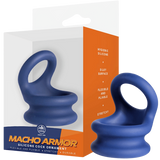 Silicone Cock Ornament - Medium (blue)