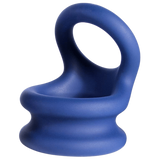 Silicone Cock Ornament - Medium (blue)