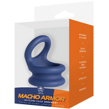 Silicone Cock Ornament - Large (blue)