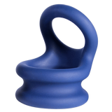 Silicone Cock Ornament - Large (blue)