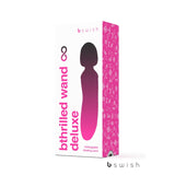 Black 21 Cm Usb Rechargeable Massage Wand