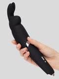 Happy Rabbit Wand Vibrator Black Happy Rabbit
