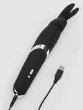 Happy Rabbit Wand Vibrator Black Happy Rabbit