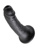 KING COCK - 6 IN. COCK BLACK KING COCK