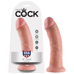 8" COCK (FLESH)