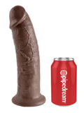 King Cock - 10 In. Cock Brown King Cock
