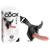 King Cock Strap-on Harness W/ 6'' Cock - Flesh