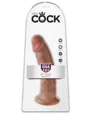 King Cock 9'' Cock - Tan