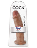 King Cock 10 In. Cock Tan King Cock