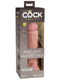 King Cock Elite 8'' Dual Density Cock - Flesh