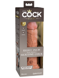 King Cock Elite 8'' Dual Density Cock - Tan