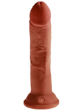 King Cock Plus 8": Triple Density Cock Brown