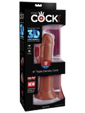 King Cock Plus 8": Triple Density Cock Brown