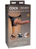 Body Dock Strap-on Harness With Tan 17.8 Cm Dong