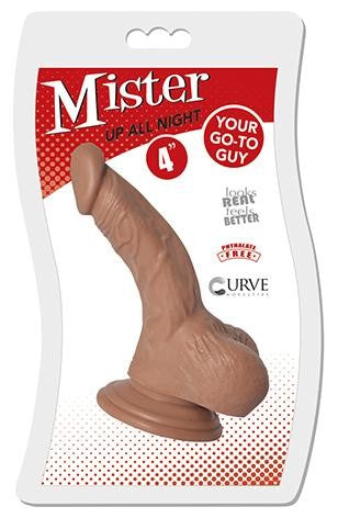 MISTER UP ALL NIGHT - CARAMEL 4 INSERTABLE CURVE TOYS