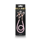 Bound Nipple Clamps - Dc1 - Pink