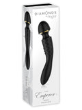 Diamonds The Emperor - Wand Massager Black Playful