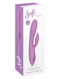 SOFT BY PLAYFUL CHERISH - RECHARGEABLE RABBIT VIBRATOR PURPLE