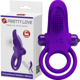 Pretty Love Vibe Penis Ring Purple