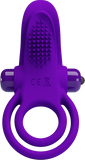 Pretty Love Vibe Penis Ring Purple