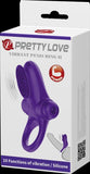 Pretty Love Vibrant Penis Ring Ii Purple