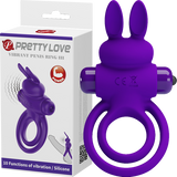 Pretty Love Vibrant Penis Ring Iii Purple