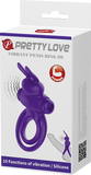 Pretty Love Vibrant Penis Ring Iii Purple