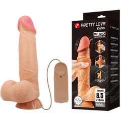 Sliding Skin Series Vibrating 8.5" (flesh)
