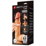 Sliding Skin Series Vibrating 8.5" (flesh)