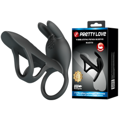 Vibrating Penis Sleeve - Matty (black)
