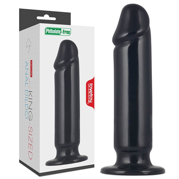 King Sized 9.25'' Anal Dildo - Black