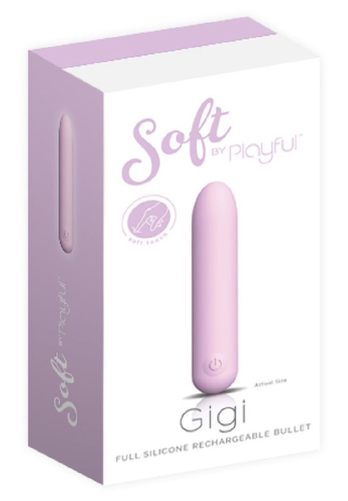 Soft by Playful Gigi - Full Silicone Rechargeable Bullet Purple
