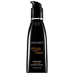 Wicked Aqua Heat Water Based Warming Lube - 120ml Lubricant