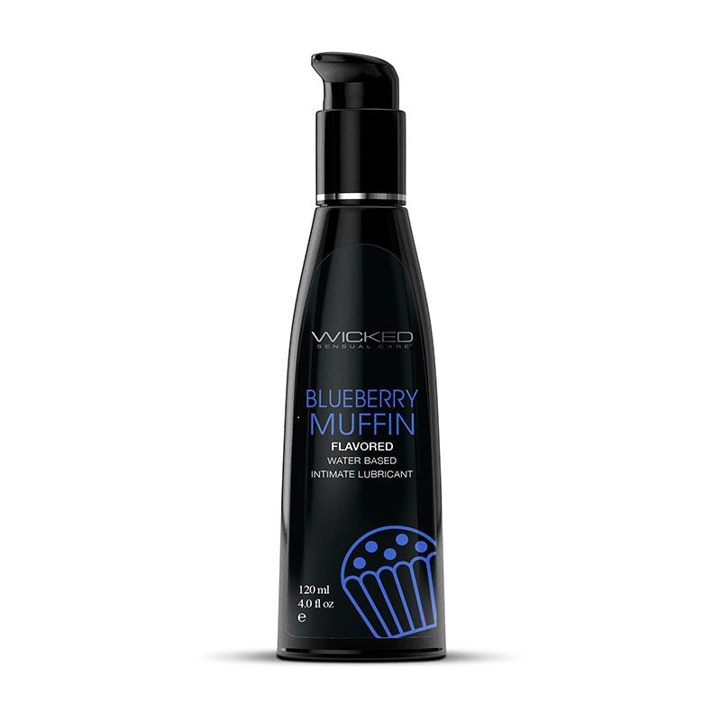 Wicked Aqua Birthday Cake Flavoured Lube -120ml Lubricant