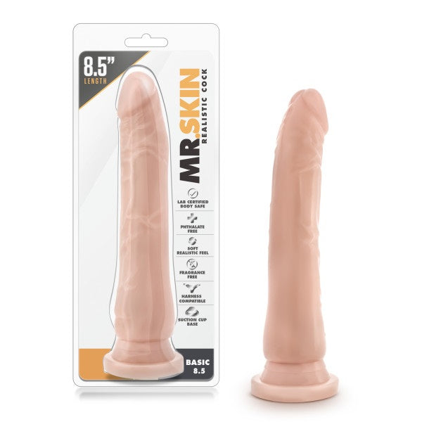 Dr. Skin Realistic Cock - Basic 8.5 - Flesh