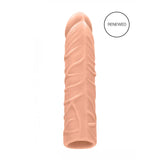 REALROCK 7'' Realistic Penis Sleeve - Flesh