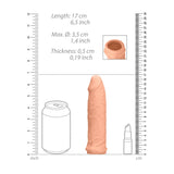  REALROCK 6'' Realistic Penis Sleeve - Flesh