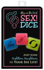 Glow-in-the-dark Sex! Dice Kheper Games