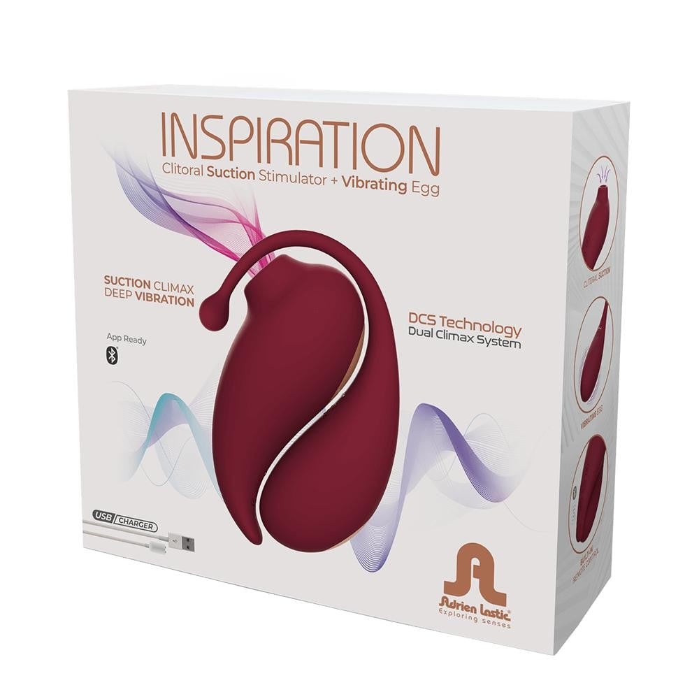 Inspiration Clitoral Suction Stimulator and Vibrating Egg