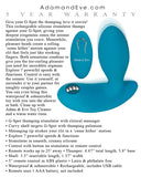 Adam & Eve G-spot Thumper With Clit Motion Massager