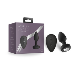 Ashella Vibes Jewel Remote Control Butt Plug Small