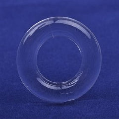 4.3 CM CLEAR COLOR THICK STRETCHY COCK RING