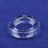 4.3 CM CLEAR COLOR THICK STRETCHY COCK RING