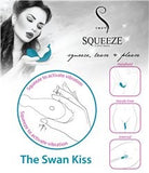 SWAN - SQUEEZE THE SWAN KISS TEAL BMS ENTERPRISES
